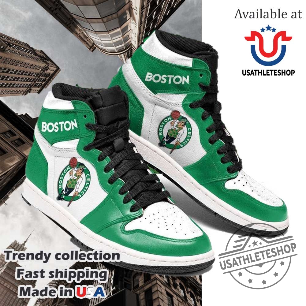 "Custom NBA Sneakers: Exclusive Timberwolves and Thunder Limited Editions" 12 Nba Boston Celtics Air Jordan High Top Sneakers Limited Edition Basketball Shoes