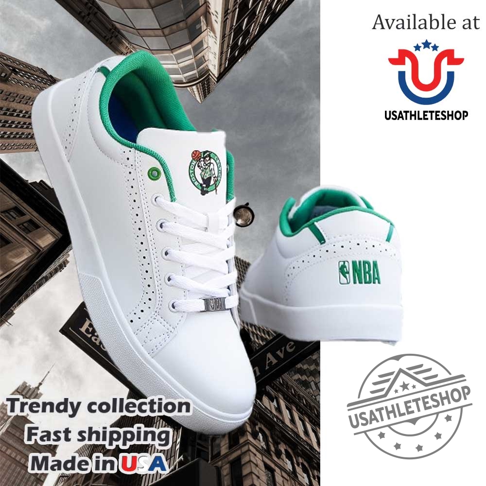 "Custom NBA Sneakers: Exclusive Timberwolves and Thunder Limited Editions" 13 Nba Boston Celtics White Green Sneakers Mens Official Basketball Shoes