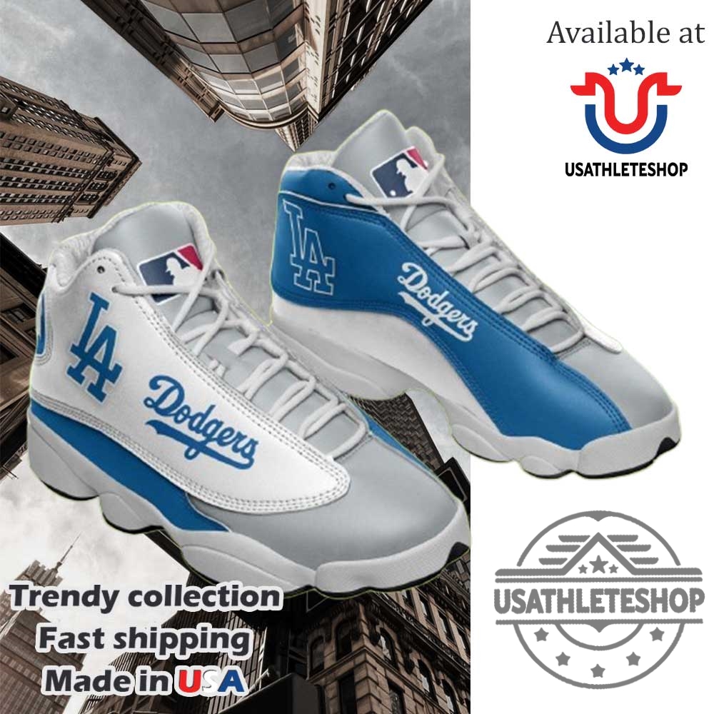 Los Angeles Dodgers Air Jordan 13 Sneakers Best Gift For Men And Women Fans 3 Los Angeles Dodgers Air Jordan 13 Sneakers – Best Gift for Men and Women Fans