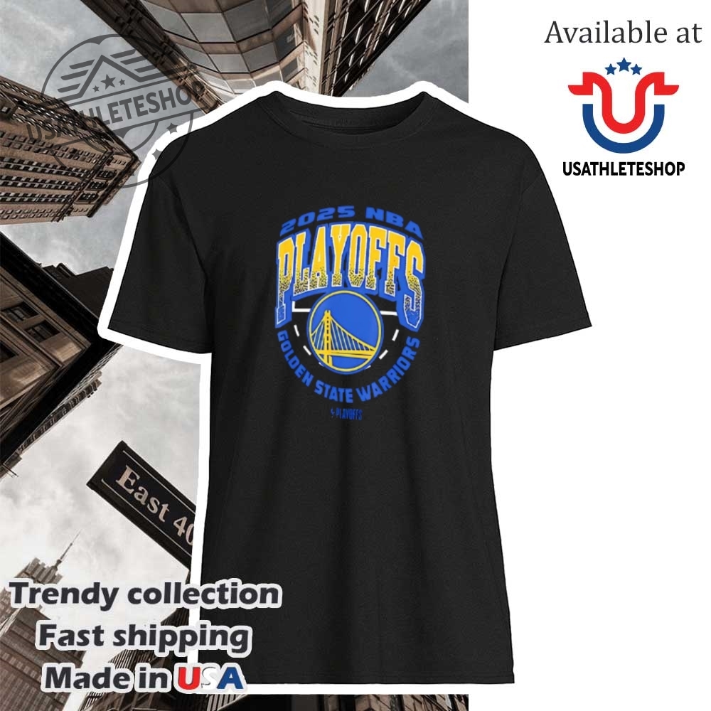 Golden State Warriors 2025 Nba Playoffs Exclusive Shirt Basketball Fan Tee