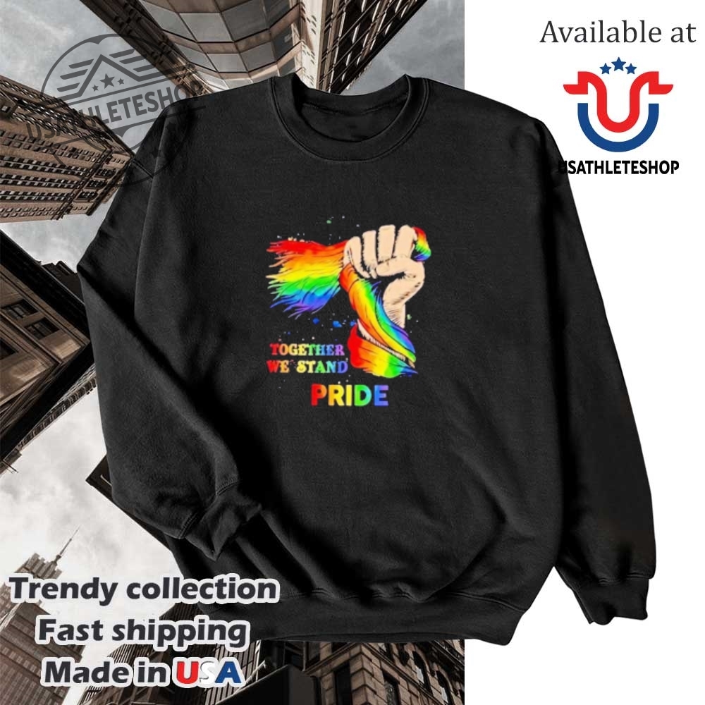 Together We Stand Pride Lgbt Shirt Support Love Tee 5 Together We Stand Pride LGBT Shirt – Support & Love Tee
