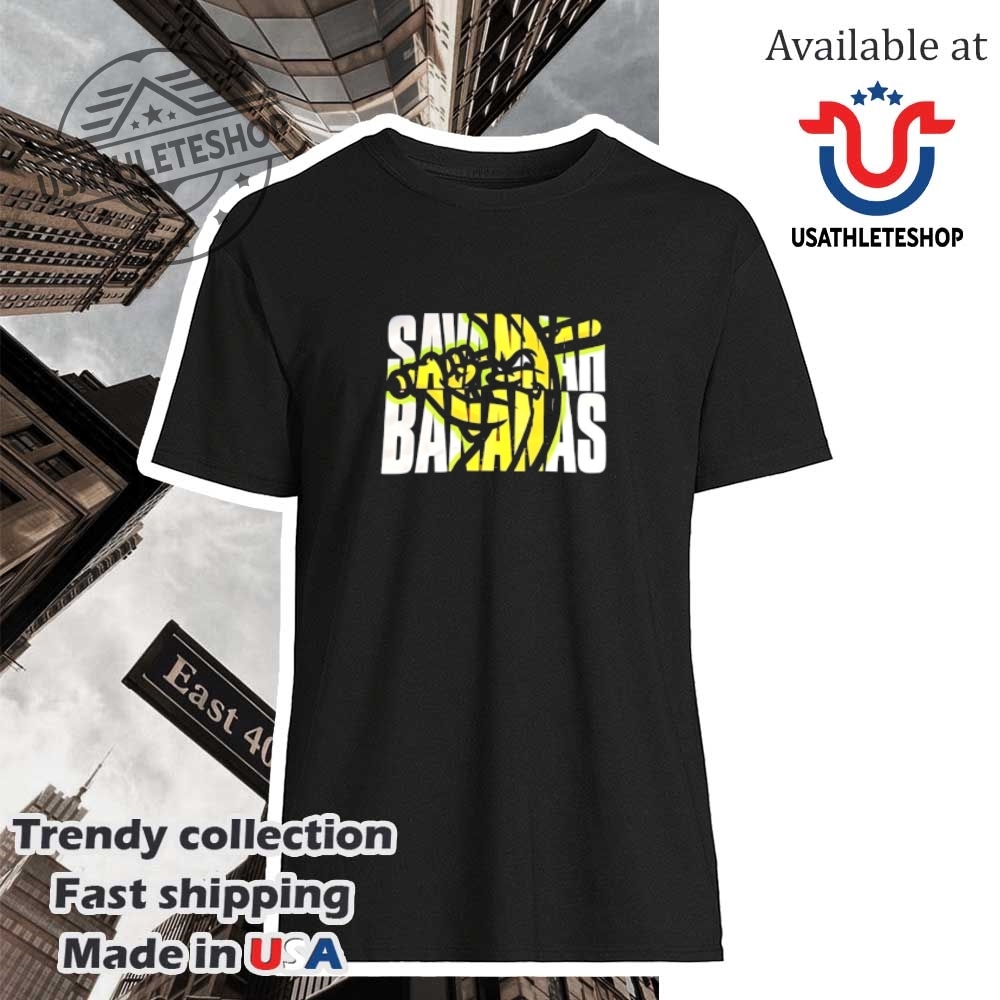 Savannah Bananas Baseball Logo Shirt Fan Support Tee