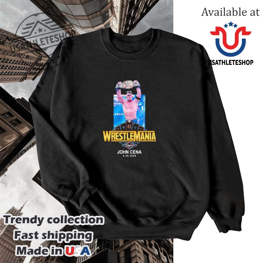 John Cena Wrestlemania Vegas 2025 Shirt 420 Tribute Tee 5 John Cena WrestleMania Vegas 2025 Shirt – 4/20 Tribute Tee