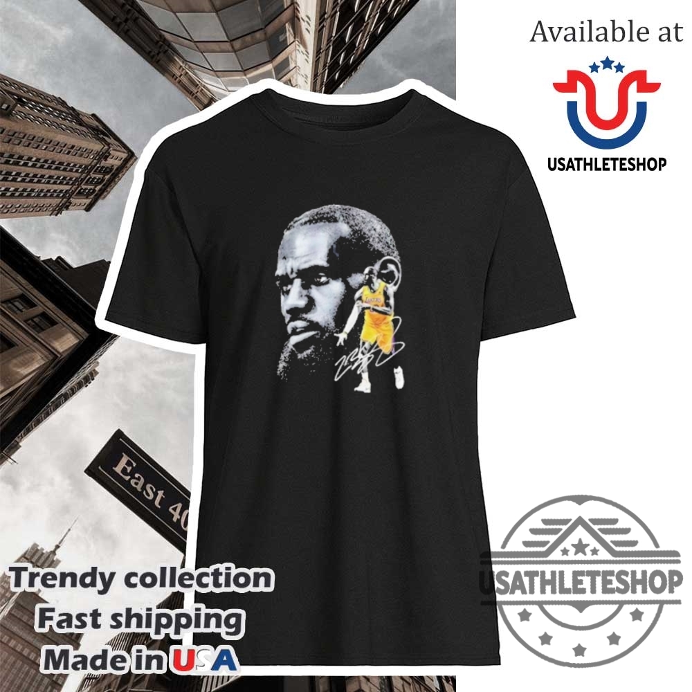 Official Los Angeles Lakers X Lebron James 2025 Special Edition Tshirt