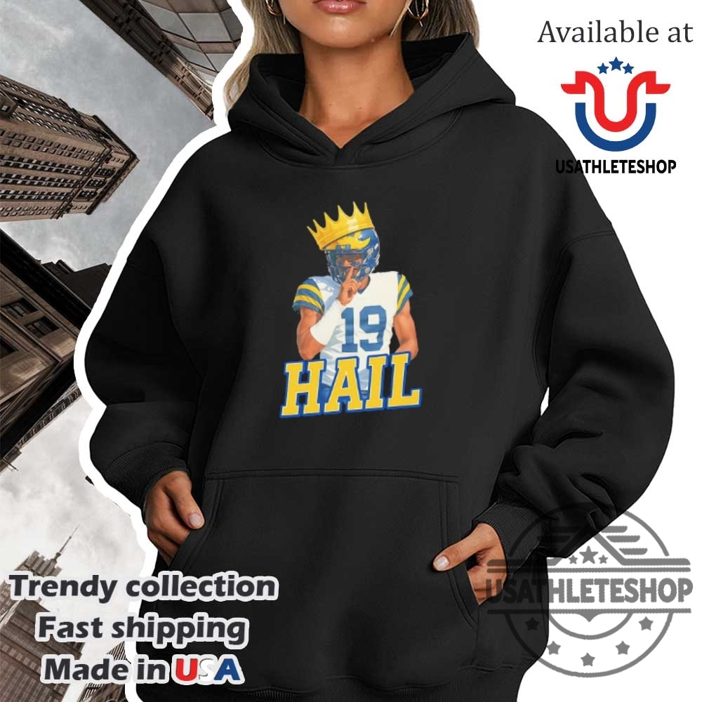 King Hail Michigan Wolverines Football Tshirt 2025 Fan Gear 4 King Hail Michigan Wolverines Football T-Shirt – 2025 Fan Gear