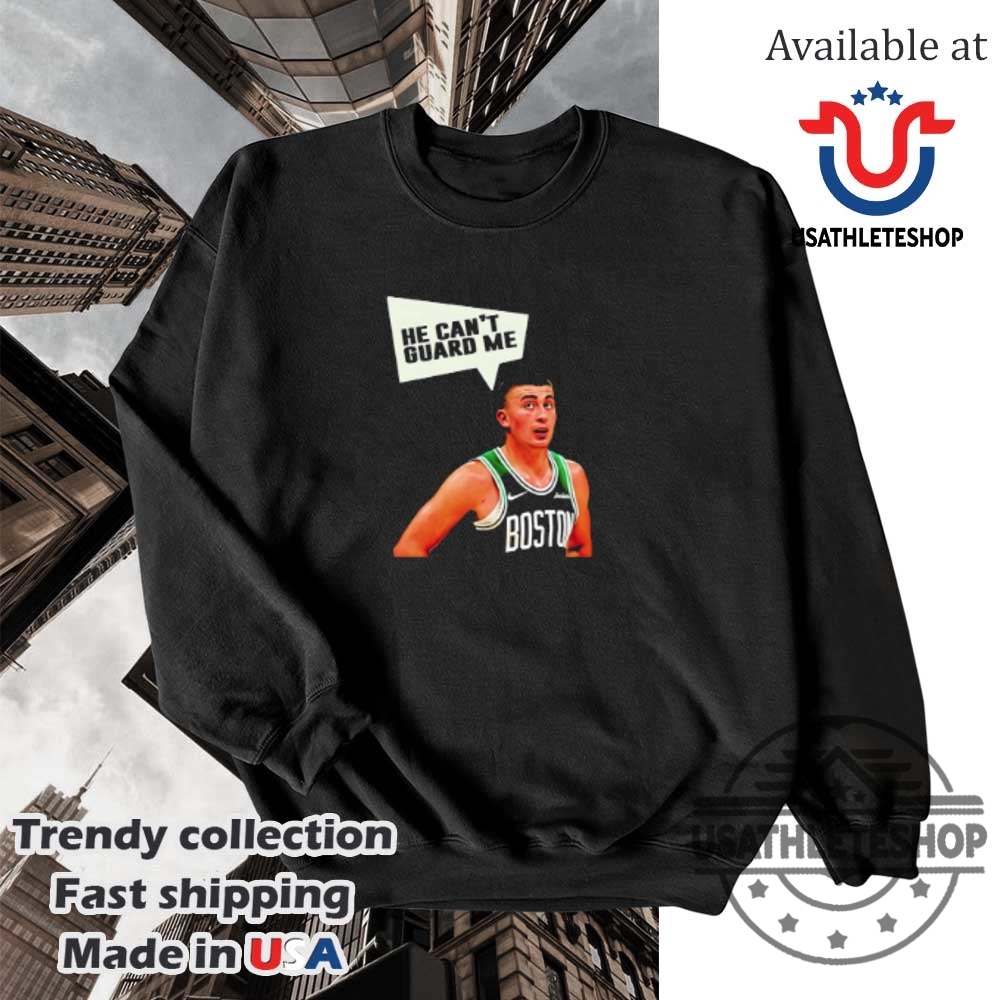 Payton Pritchard He Cant Guard Me Tshirt Boston Celtics Fan Shirt 5 Payton Pritchard He Can’t Guard Me T-Shirt – Boston Celtics Fan Shirt