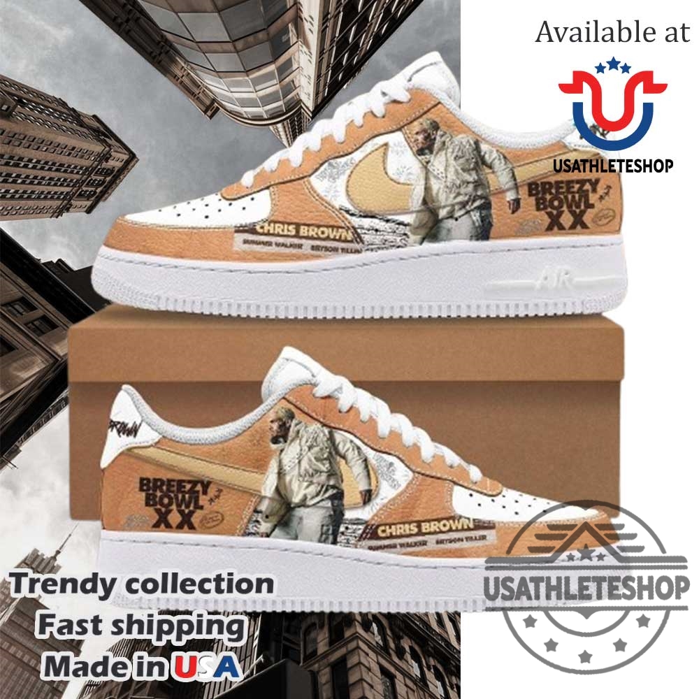 "Top Chris Brown Sneaker Picks: Unique Air Force and Stan Smith" 4 Chris Brown Breezy Bowl Xx Special Air Force 1 Sneaker