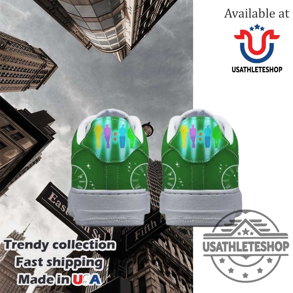 Chris Brown Green Air Force 1 Sneaker 4 Chris Brown Green Air Force 1 Sneaker
