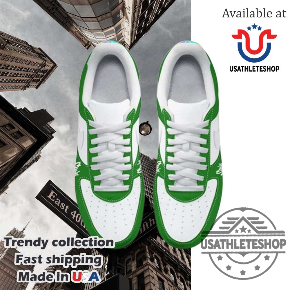 Chris Brown Green Air Force 1 Sneaker 5 Chris Brown Green Air Force 1 Sneaker