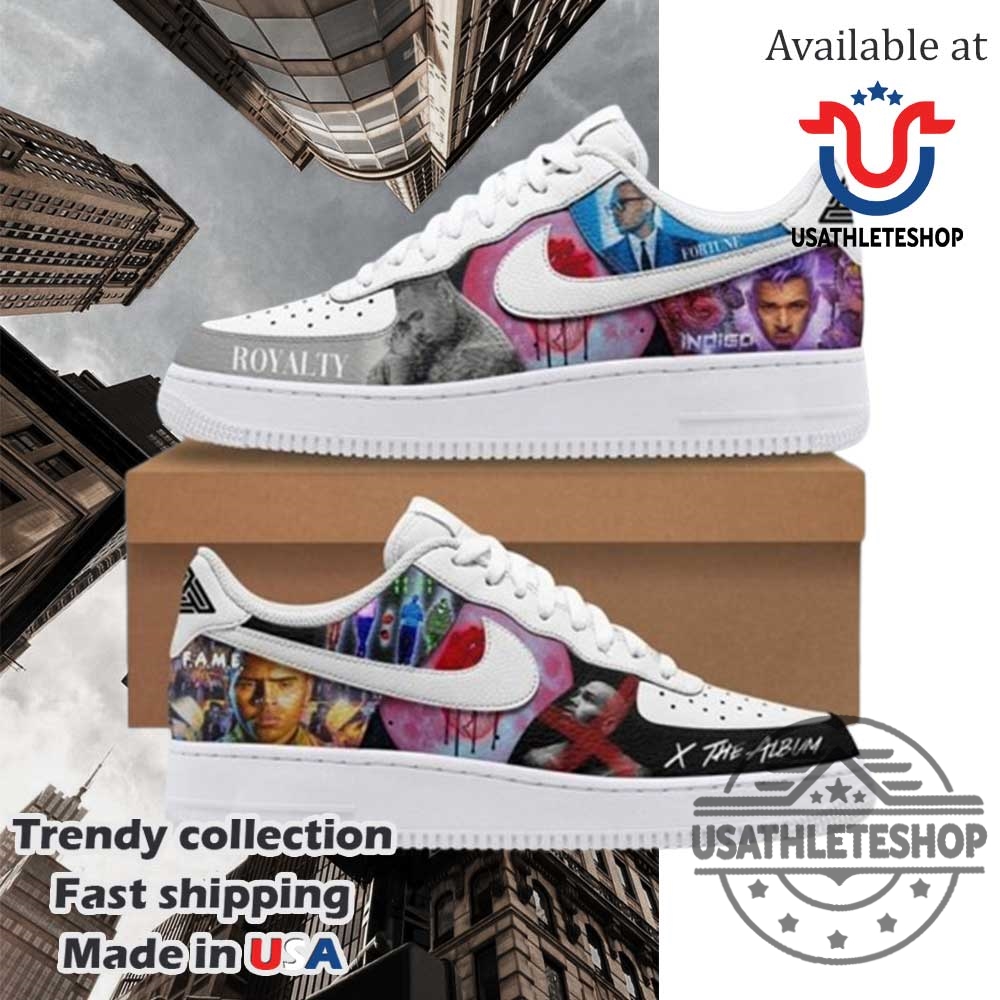 "Top Chris Brown Sneaker Picks: Unique Air Force and Stan Smith" 8 All Album Chris Brown Limited Edition Air Force 1