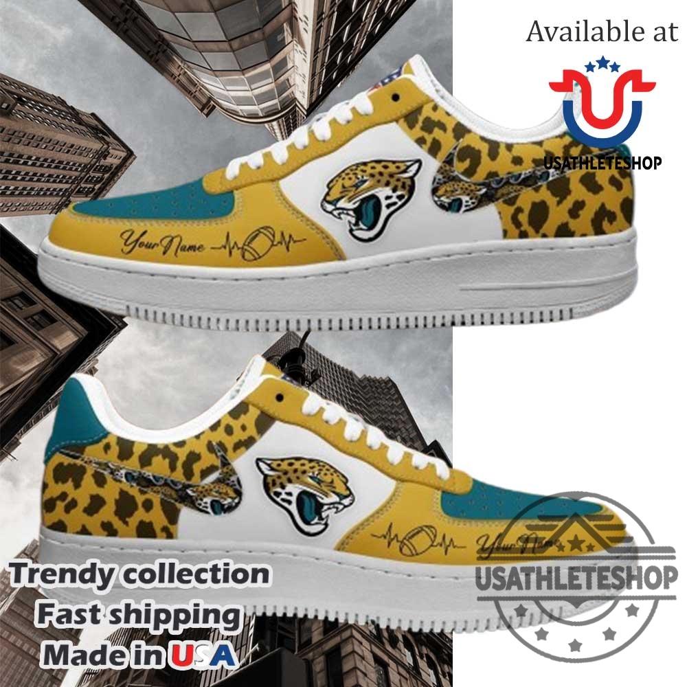 "Top Chris Brown Sneaker Picks: Unique Air Force and Stan Smith" 10 Jacksonville Jaguars Nfl Custom Name Air Force 1 Sneaker