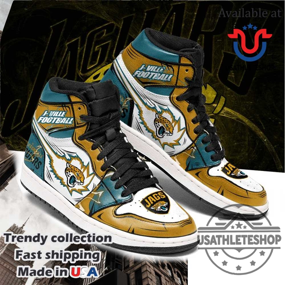 "Top Chris Brown Sneaker Picks: Unique Air Force and Stan Smith" 12 Nfl Jacksonville Jaguars Gold Teal Air Jordan 1 High Sneakers