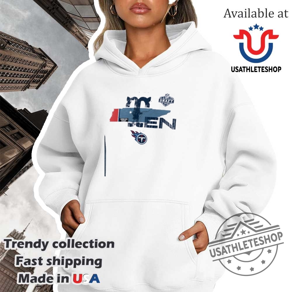 Tennessee Titans Nfl Draft 2025 Tshirt Official Team Selection Gear 4 Tennessee Titans NFL Draft 2025 T-Shirt - Official Team Selection Gear