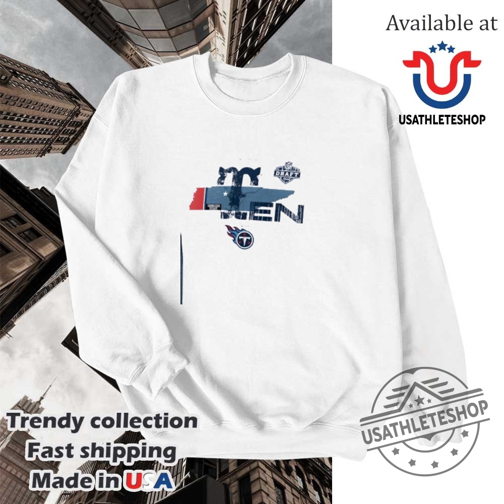 Tennessee Titans Nfl Draft 2025 Tshirt Official Team Selection Gear 5 Tennessee Titans NFL Draft 2025 T-Shirt - Official Team Selection Gear