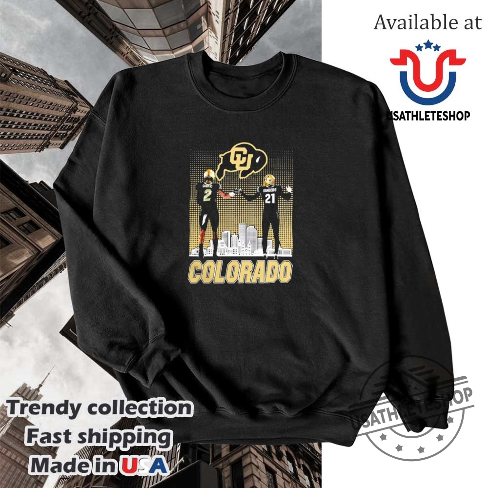 Shedeur And Shilo Sanders Colorado Graphic Tshirt Celebrating The Sanders Legacy 5 Shedeur and Shilo Sanders Colorado Graphic T-Shirt - Celebrating the Sanders Legacy