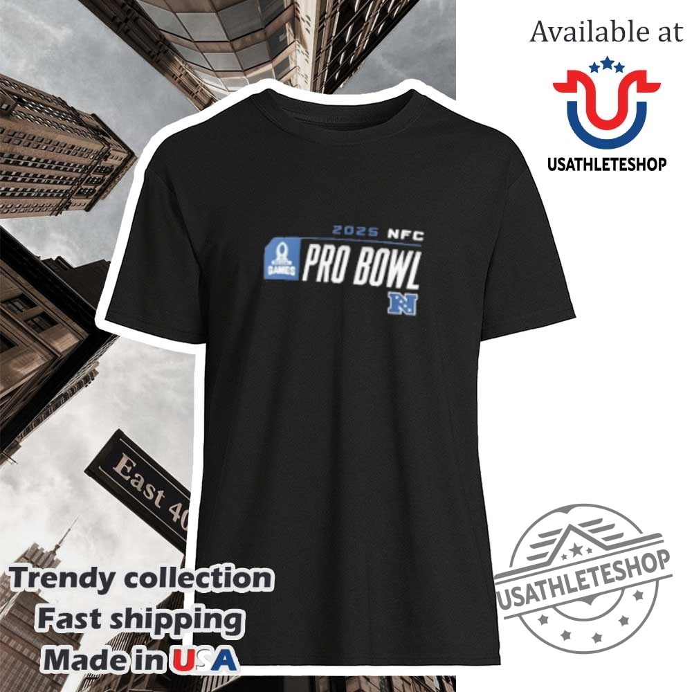 "Top 2025 NFL Draft T-Shirts: Jaguars and Packers Merchandise" 21 Nfc 2025 Pro Bowl Games Pickaplayer Tshirt Official Allstar Apparel