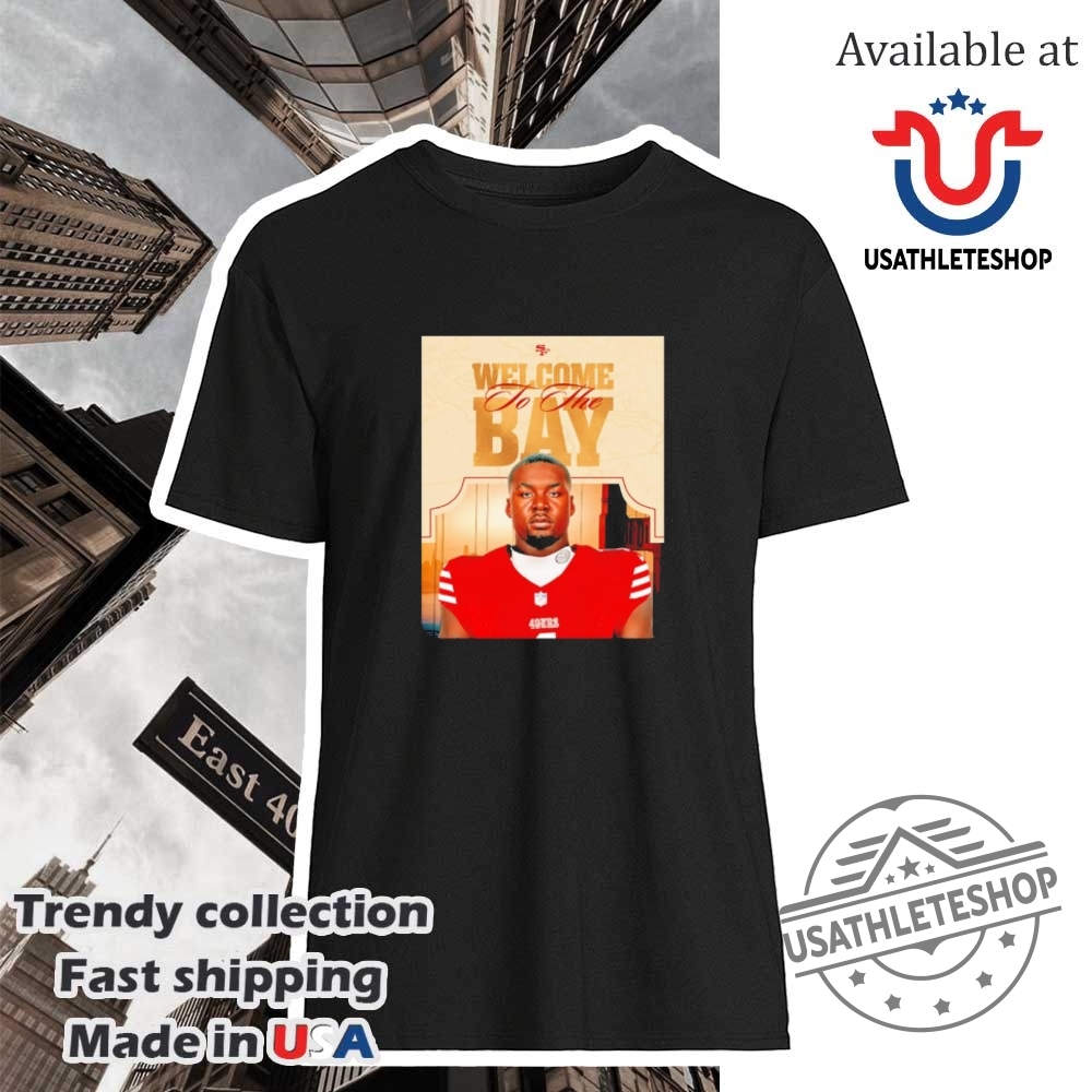 "Top 2025 NFL Draft T-Shirts: Jaguars and Packers Merchandise" 23 San Francisco 49Ers Welcome To The Bay Nfl Tshirt Official Team Gear