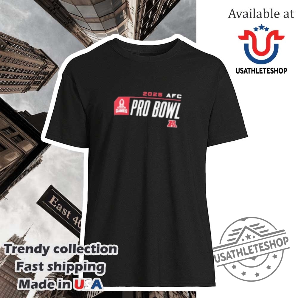 "Top 2025 NFL Draft T-Shirts: Jaguars and Packers Merchandise" 26 Afc 2025 Pro Bowl Games Pickaplayer Tshirt Official Fan Merchandise