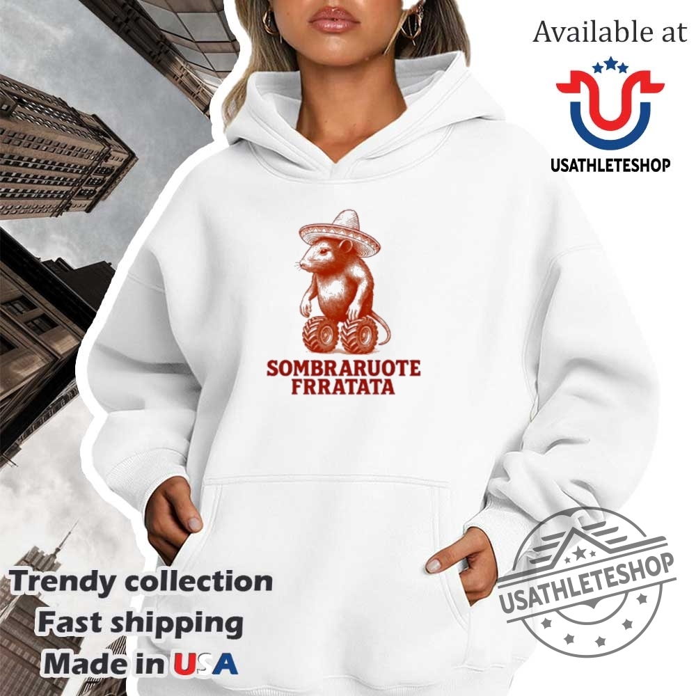 Sombraruote Frratata The Sombrero Tire Mouse Tshirt 4 Sombraruote Frratata The Sombrero Tire Mouse T-Shirt