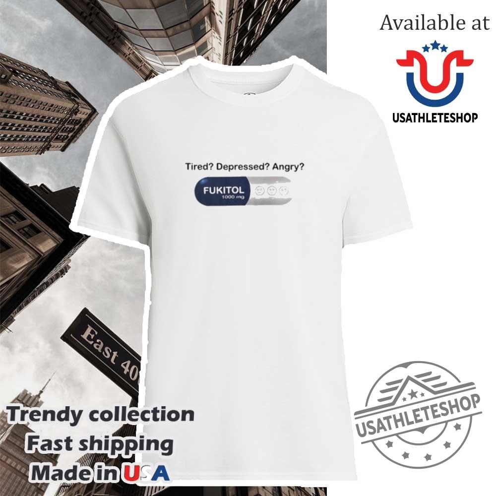 "Top 2025 NFL Draft T-Shirts: Jaguars and Packers Merchandise" 28 Southern Grace Tired Depressed Angry Fukitol 1000Mg Tshirt Humorous Graphic Tee
