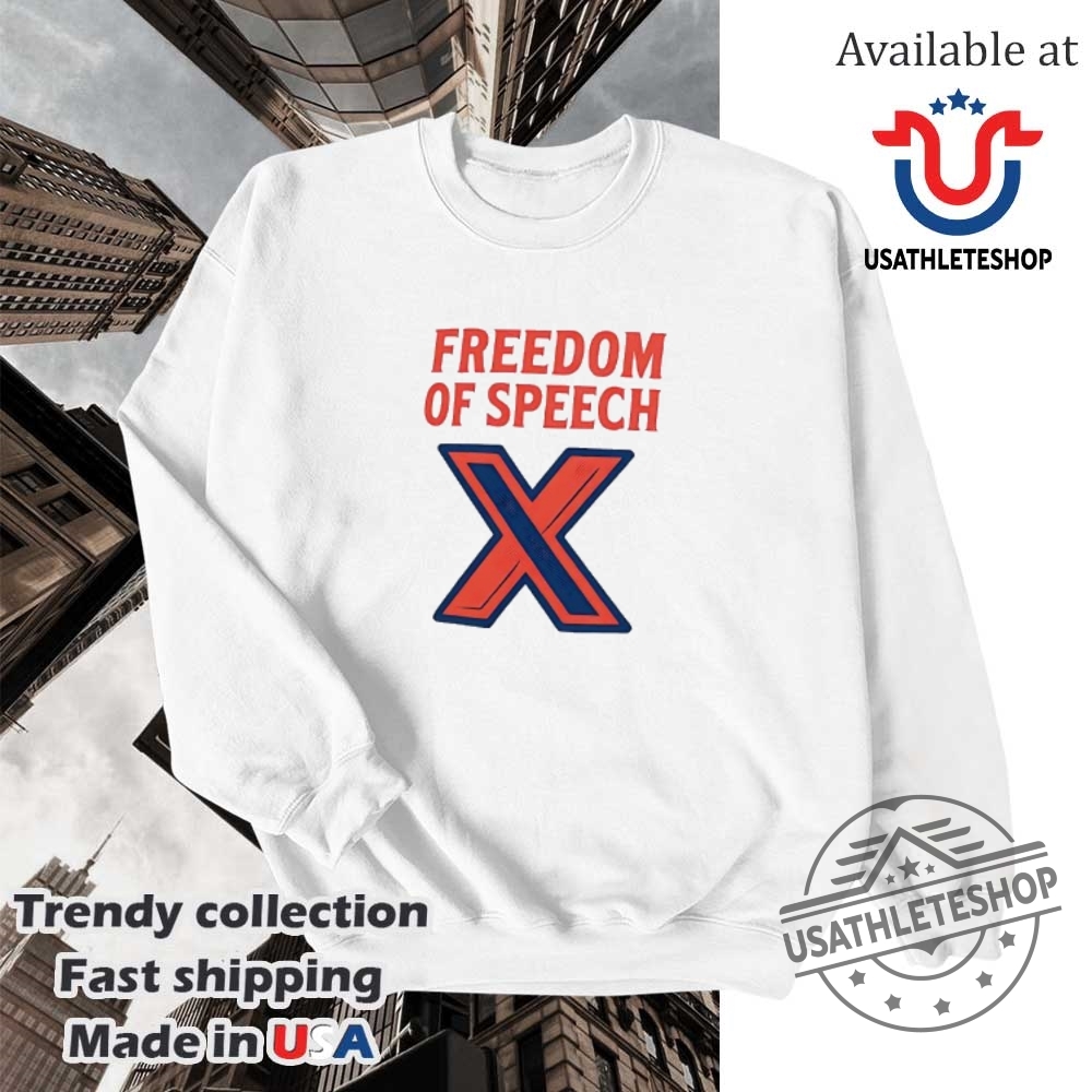 Freedom Of Speech X Tshirt Bold Statement Graphic Tee 5 Freedom of Speech X T-Shirt - Bold & Statement Graphic Tee