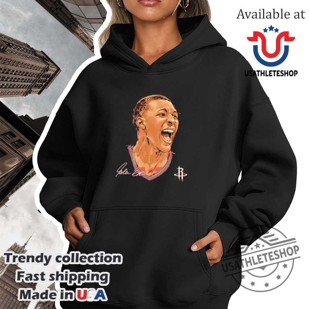 Houston Rockets Jabari Smith Jr. Scream Tshirt Bold Nba Fan Shirt 4 Houston Rockets Jabari Smith Jr. Scream T-Shirt - Bold NBA Fan Shirt