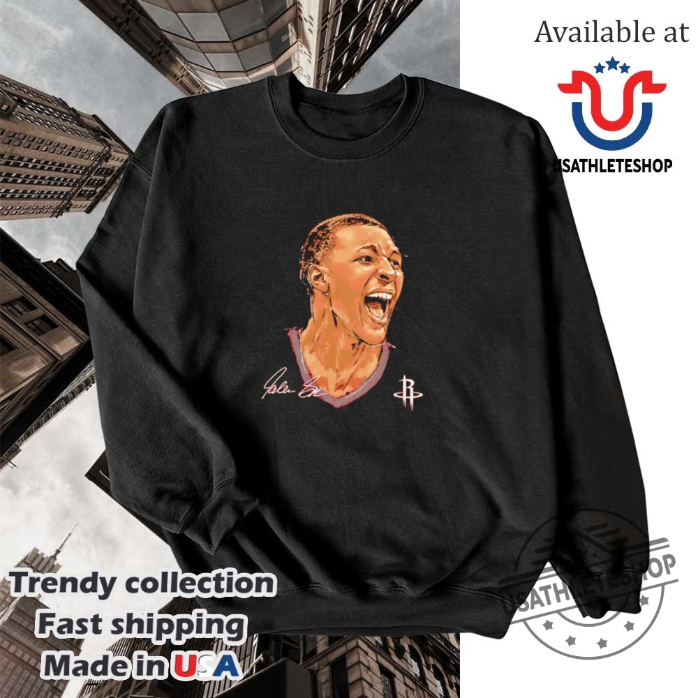 Houston Rockets Jabari Smith Jr. Scream Tshirt Bold Nba Fan Shirt 5 Houston Rockets Jabari Smith Jr. Scream T-Shirt - Bold NBA Fan Shirt