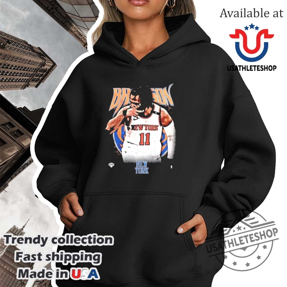 Jalen Brunson Celebration Hand Gesture New York Knicks Shirt Nba 2025 4 Jalen Brunson Celebration Hand Gesture New York Knicks Shirt - NBA 2025