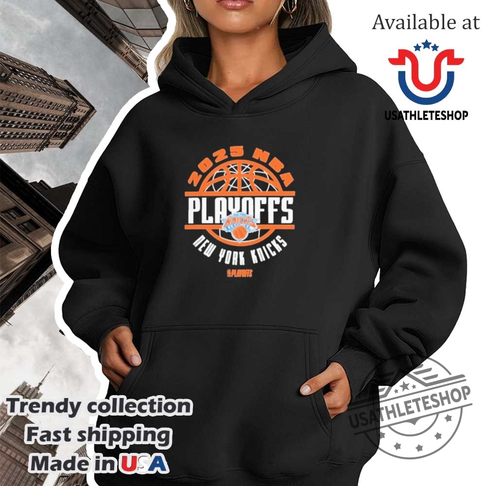 Awesome New York Knicks 2025 Nba Playoffs Game Time Tshirt 4 Awesome New York Knicks 2025 Nba Playoffs Game Time T-shirt