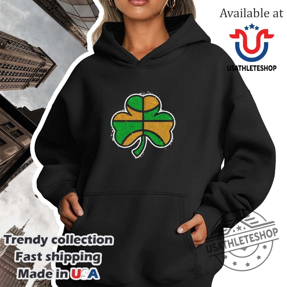 Green And Gold Basketball Shamrock Shirt 4 Green and gold basketball shamrock shirt