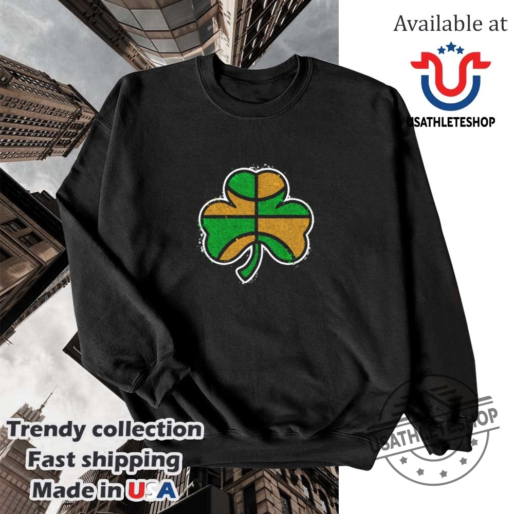 Green And Gold Basketball Shamrock Shirt 5 Green and gold basketball shamrock shirt