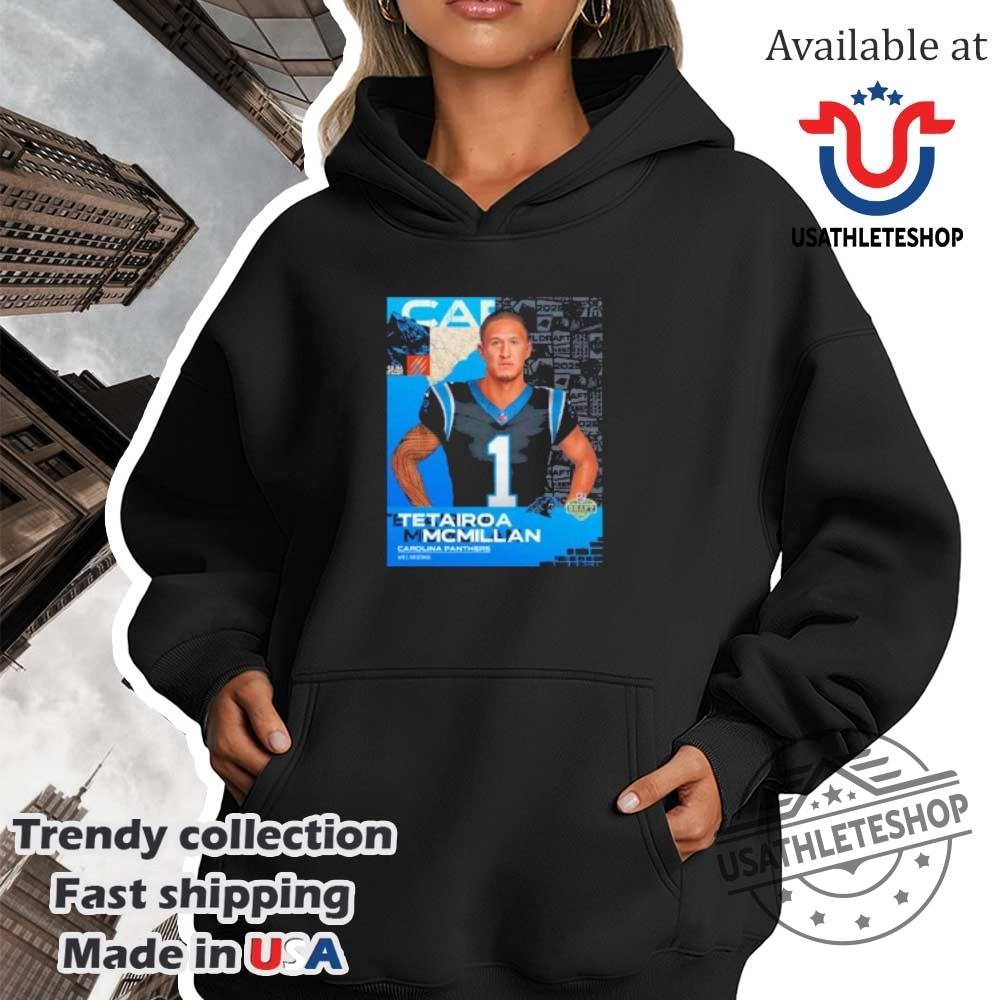 Tetairoa Mcmillan Carolina Panthers 2025 Nfl Draft Cartoon Shirt 4 Tetairoa McMillan Carolina Panthers 2025 NFL Draft cartoon shirt