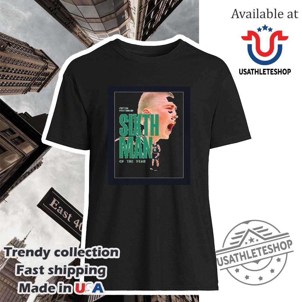"Top 2025 Sports Shirts: Knicks, Celtics, Jaguars, NFL Draft Tees" 8 Payton Pritchard Nba Sixth Man Of The Year Boston Celtics Shirt