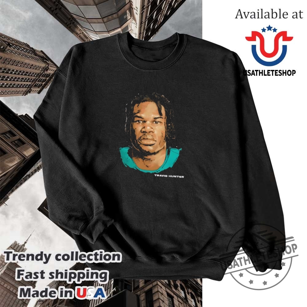 Travis Hunter Jacksonville Portrait Jacksonville Jaguars Shirt 5 Travis Hunter Jacksonville Portrait Jacksonville Jaguars shirt