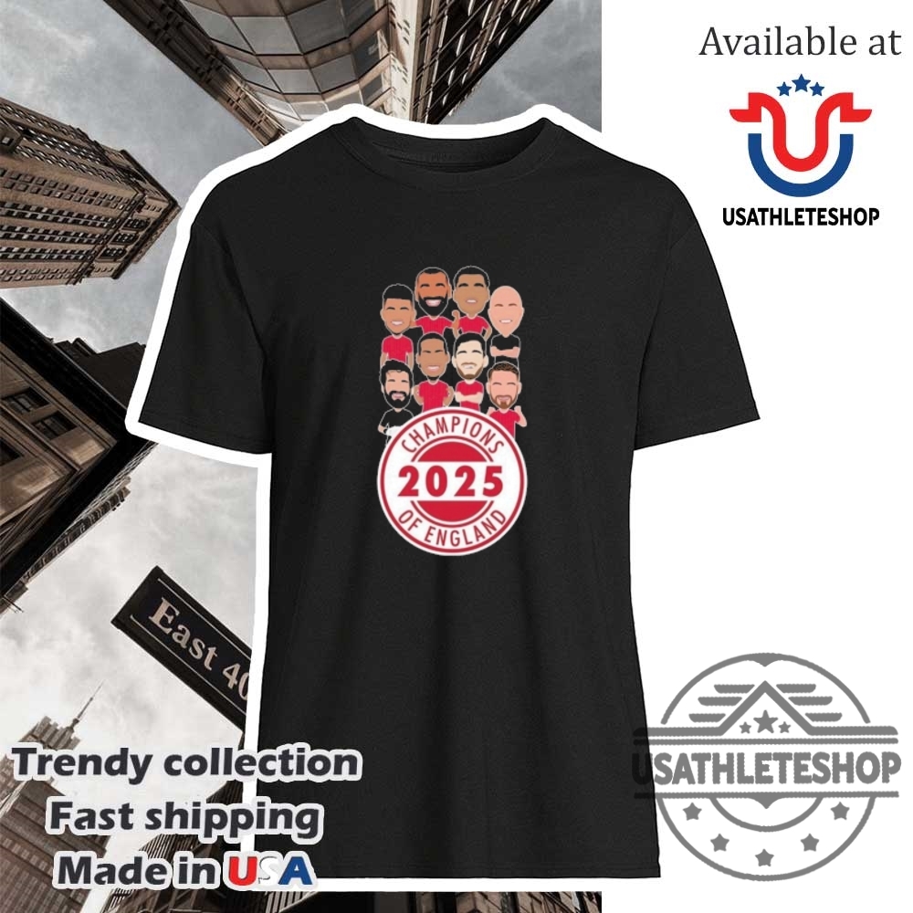 "Celebrate Liverpool's 2025 Premier League Win with Official Champion Shirts" 4 Liverpool Champions Vector Heroes Premier League 202425 Shirt Official Champion Design