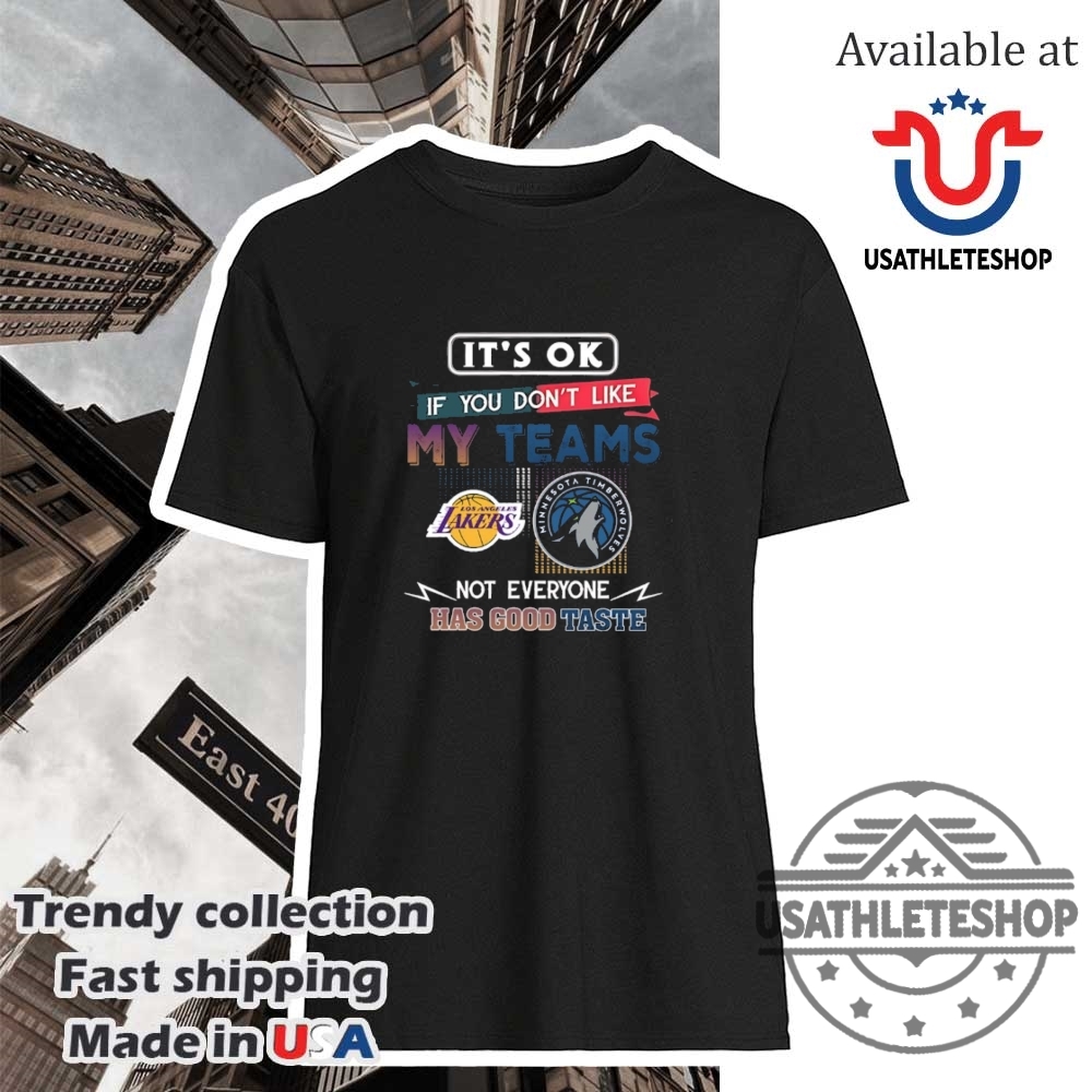 "Celebrate Liverpool's 2025 Premier League Win with Official Champion Shirts" 10 Los Angeles Lakers Vs Minnesota Timberwolves Its Okay If You Dont Like My Teams Shirt
