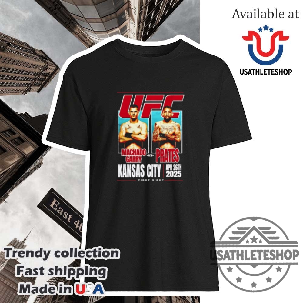 "Celebrate Liverpool's 2025 Premier League Win with Official Champion Shirts" 16 Ufc Fight Night Ian Machado Garry Vs Carlos Prates Shirt Official Ufc Fight Night 2025 Shirt