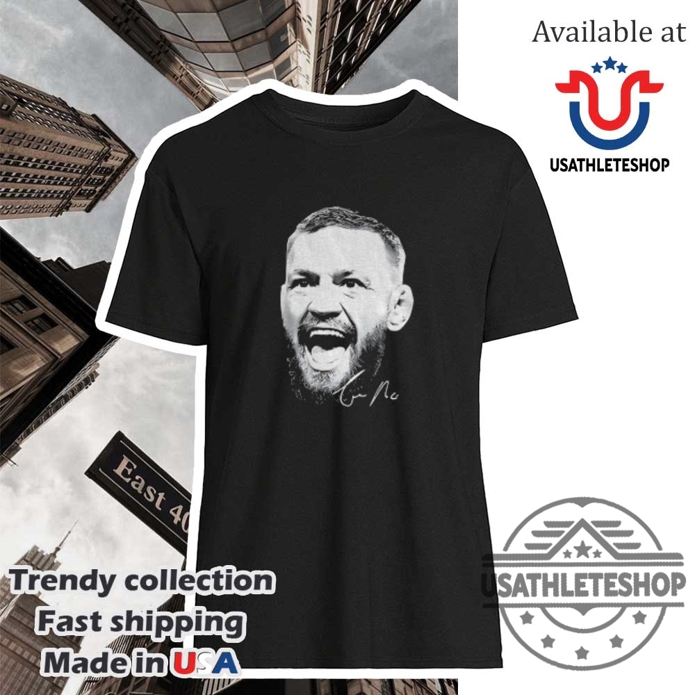 "Celebrate Liverpool's 2025 Premier League Win with Official Champion Shirts" 17 Big Head Conor Mcgregor Ufc The Notorious Shirt Celebrate Mcgregors Legacy