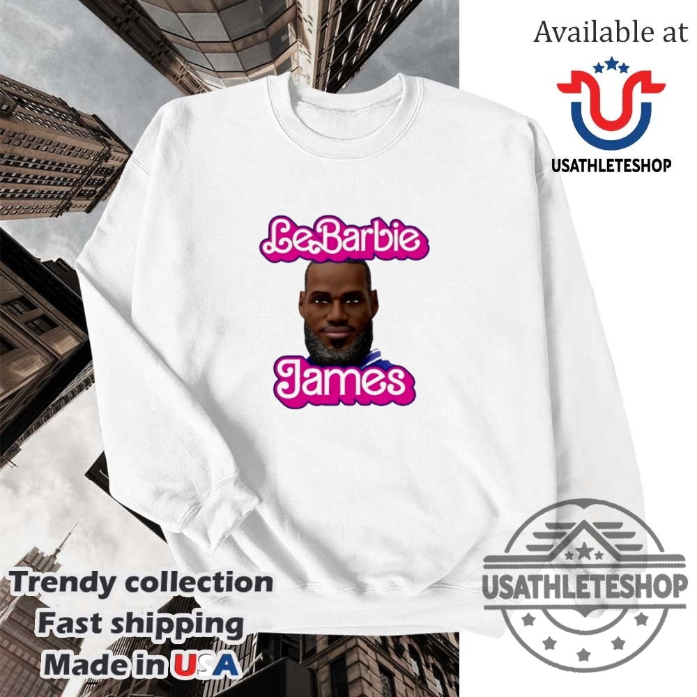 Lebron James Barbie Shirt Celebrate Lebrons Iconic Legacy With A Fun Twist 5 Lebron James Barbie Shirt Celebrate Lebrons Iconic Legacy With A Fun Twist usathleteshop 3