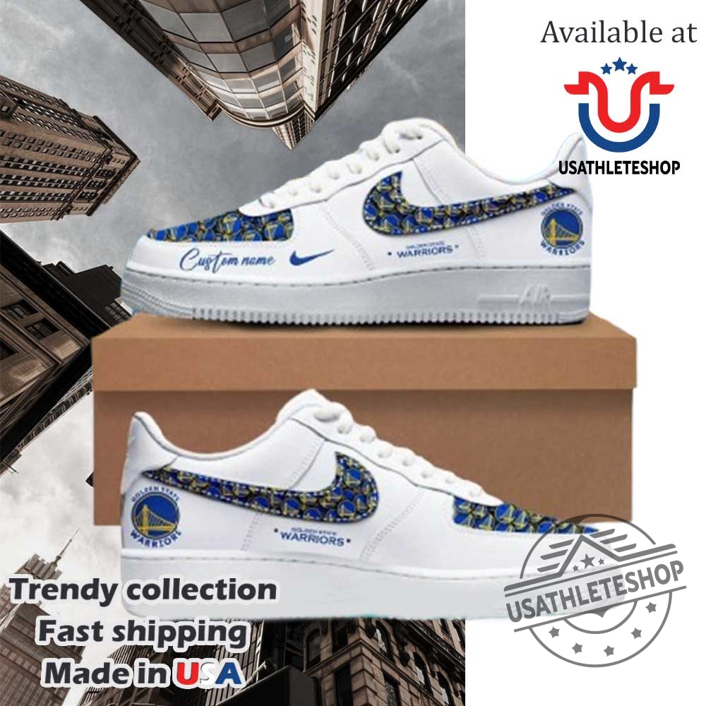 "Top 2025 Stephen Curry and Warriors Custom Sneakers: Nike & Air Jordan" 6 Nba Golden State Warriors Air Force 1 Sneakers Custom Team Basketball Shoes