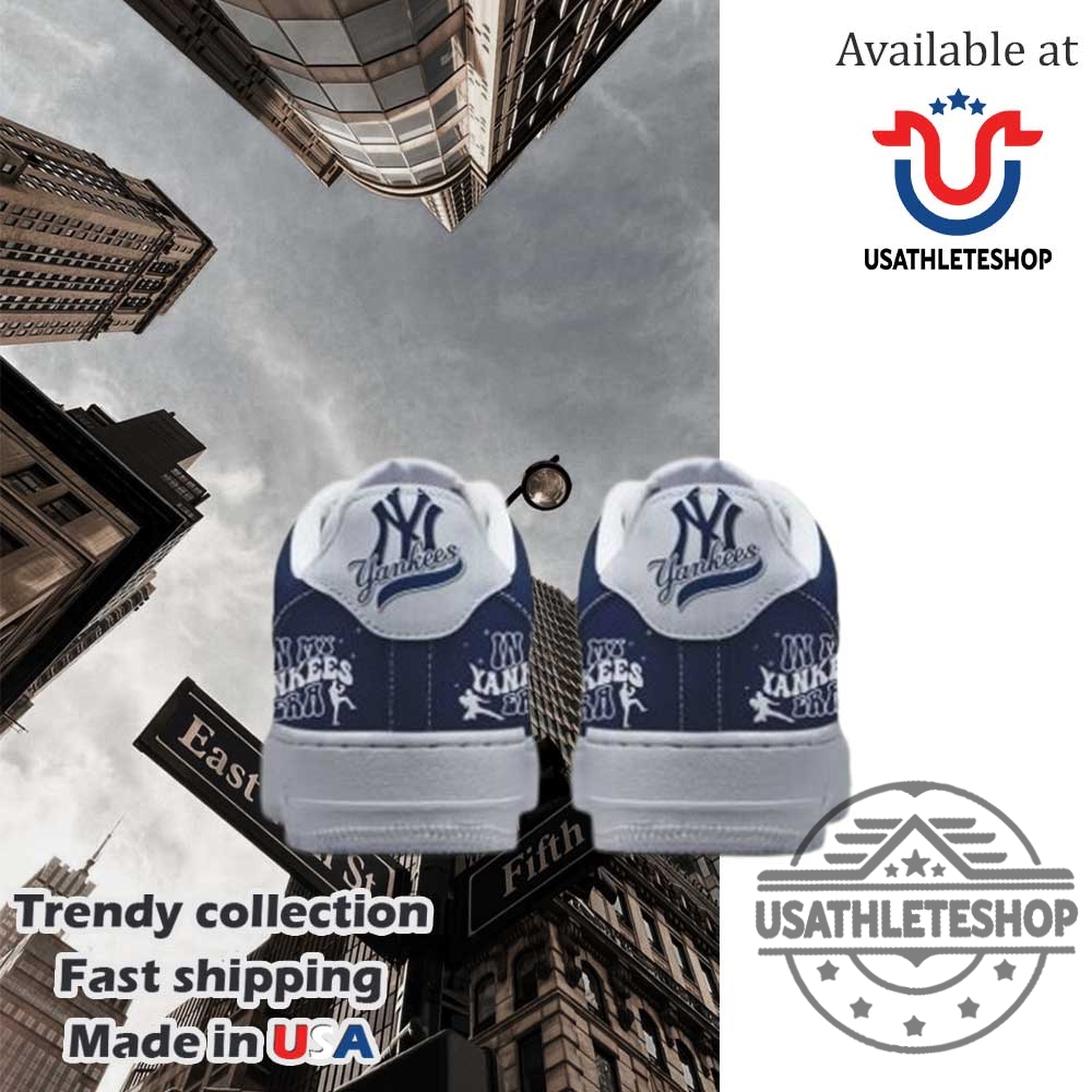 New York Yankees MLB “In My Era” Customized Nike Air Force 1 Shoes 5 New York Yankees MLB “In My Era” Customized Nike Air Force 1 Shoes – Personalized Baseball Sneakers