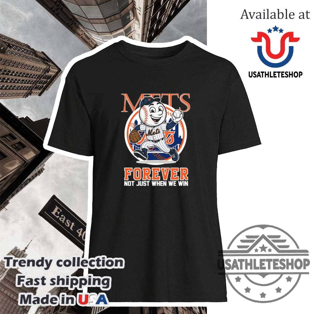 "Ultimate Celtics and Orlando Magic Fan Gear: Trendy NBA Shirts" 10 New York Mets Forever Not Just When We Win Mascot Shirt