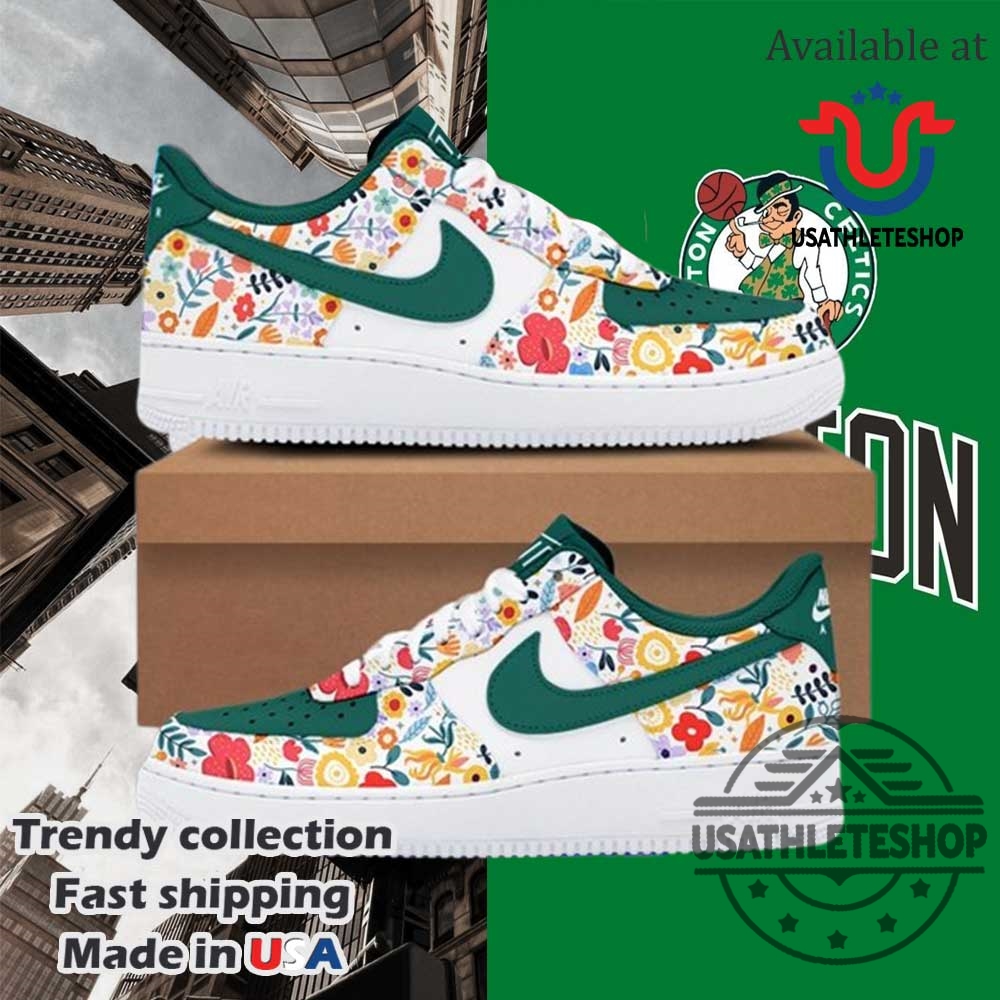 Jayson-Tatum-Welcome-To-The-Garden-Limited-Air-Force-1-Custom-Celtics-Player-Sneakers-usathleteshop_1