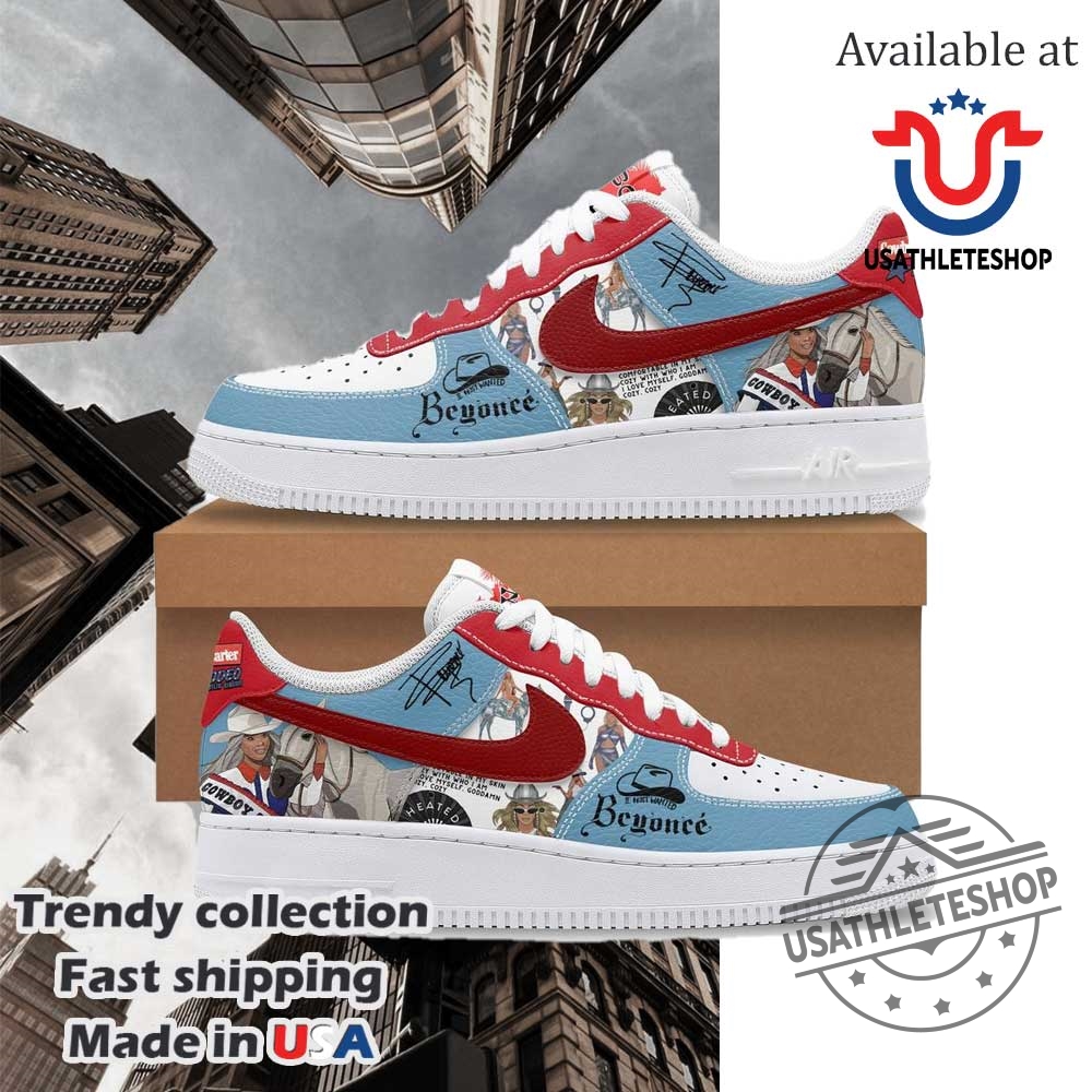 Beyoncé Cowboy Carter Tour 2025 Custom Nike Air Force 1 Sneakers Limited Edition 5 Beyoncé Cowboy Carter Tour 2025 Custom Nike Air Force 1 Sneakers – Limited Edition