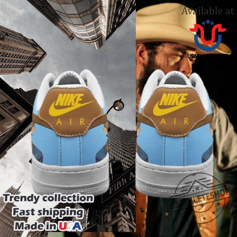 Post Malone F One Trillion Album Air Force 1 Shoes Celebration Edition 3 Post Malone F One Trillion Album Air Force 1 Shoes – Celebration Edition