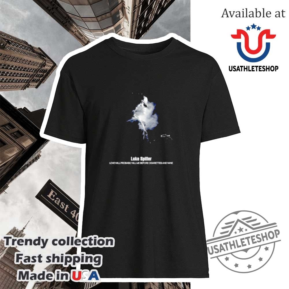 Luke Spiller Magazine Shirt Iconic Luke Spiller Graphic Tee For Fans