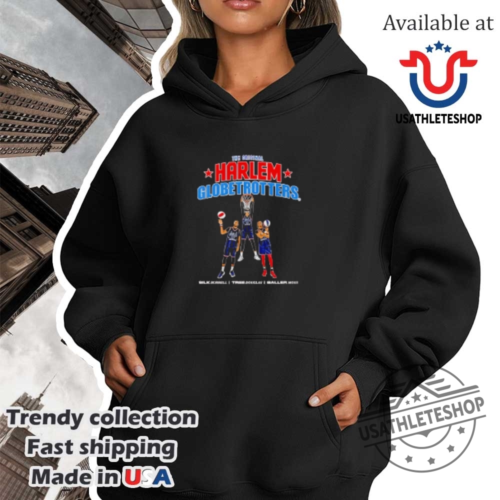 The Original Harlem Globetrotters Trio Shirt 4 The original Harlem Globetrotters trio shirt