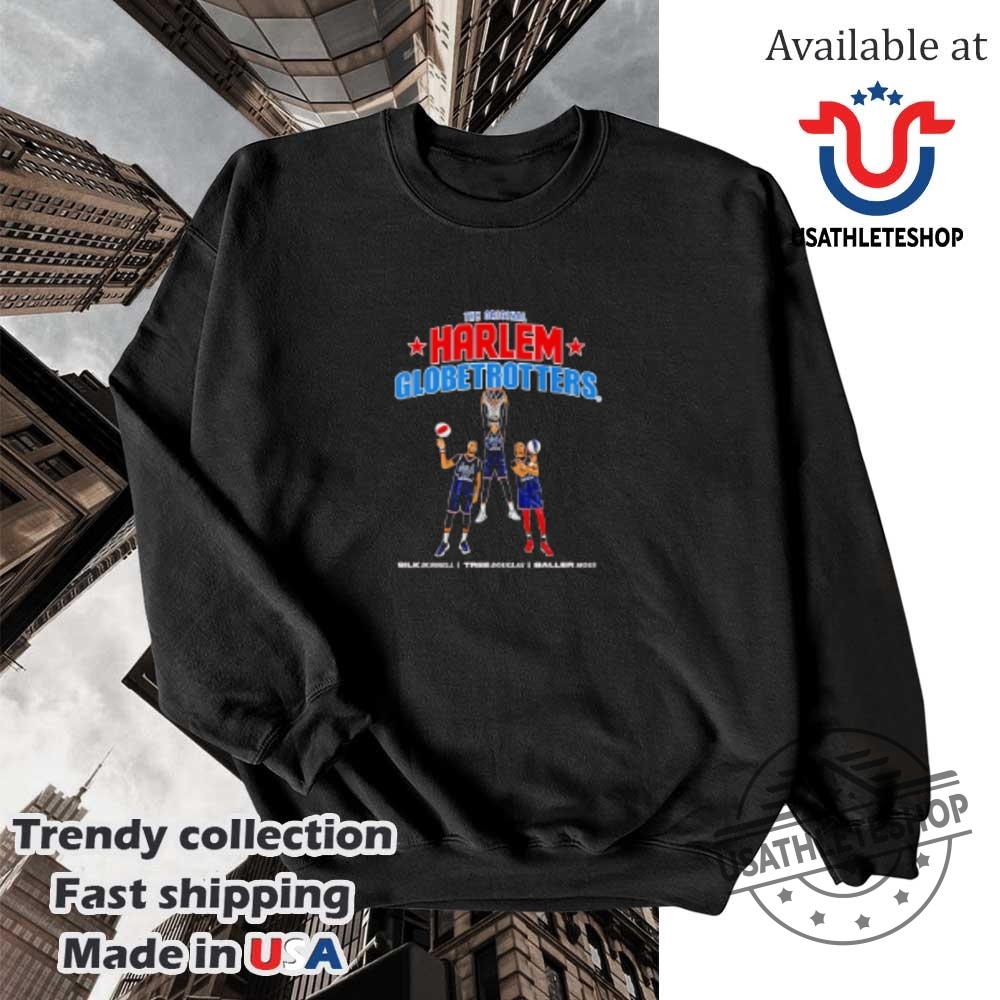 The Original Harlem Globetrotters Trio Shirt 5 The original Harlem Globetrotters trio shirt