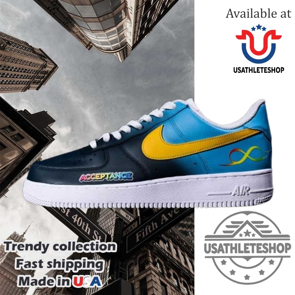 Denver Nuggets X To The Max Autism Acceptance 2025 Limited Edition Air Force 1 3 Denver Nuggets x To The Max Autism Acceptance 2025 Limited Edition Air Force 1