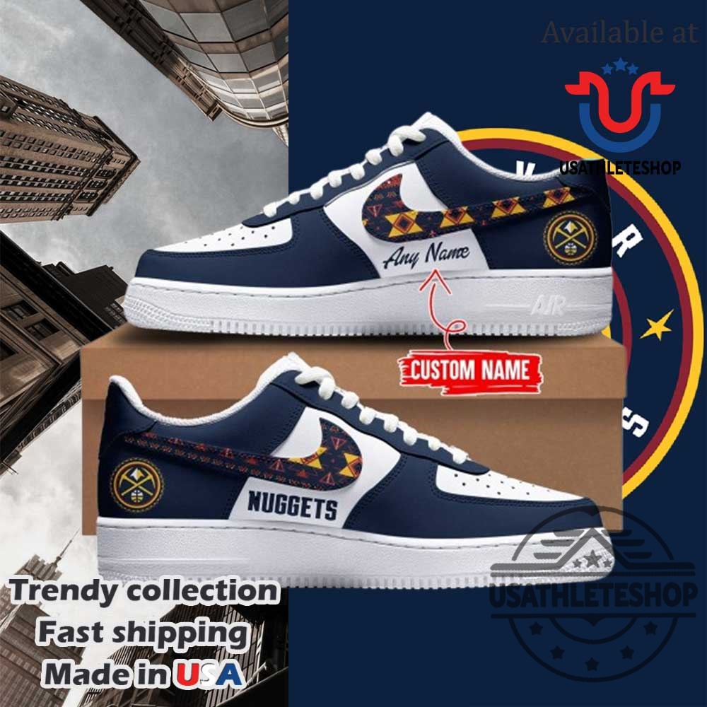 Denver Nuggets Native American Heritage Night Air Force 1 Sneaker